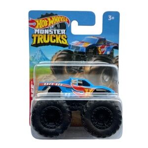 Hot Wheels Monster Truck Race Ace New